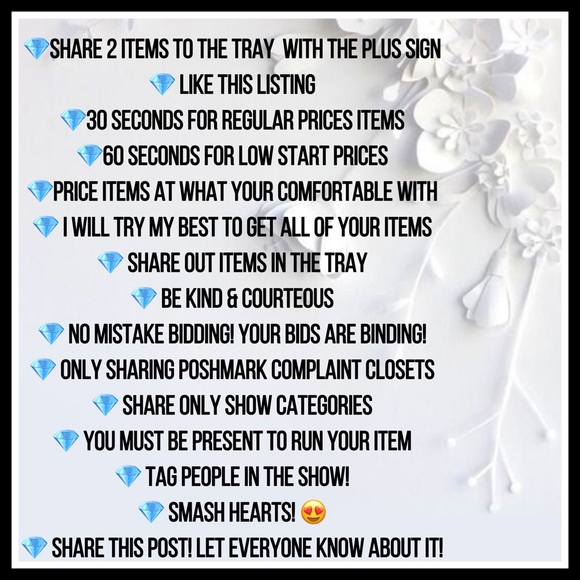 💍🤩 COME GET YOUR JEWELS LIVE SHOW LISTING NOTIFICATION🤩Like this listing!💎 - Picture 13 of 16